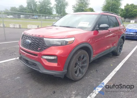 2020 Ford Explorer St from USA, damaged, VIN 1FM5K8GC5LGA65481